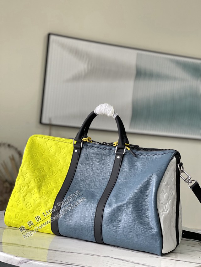 LV專櫃2023新款Keepall Bandoulière 50旅行袋 M59922 路易威登男女款旅行包 dn1336